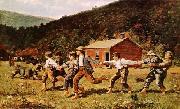 Winslow Homer Snap-the-Whip oil painting
